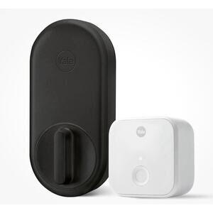 Yale Approach Lock with Wi-Fi and Bluetooth Black Suede YRR10-WF1-BSP